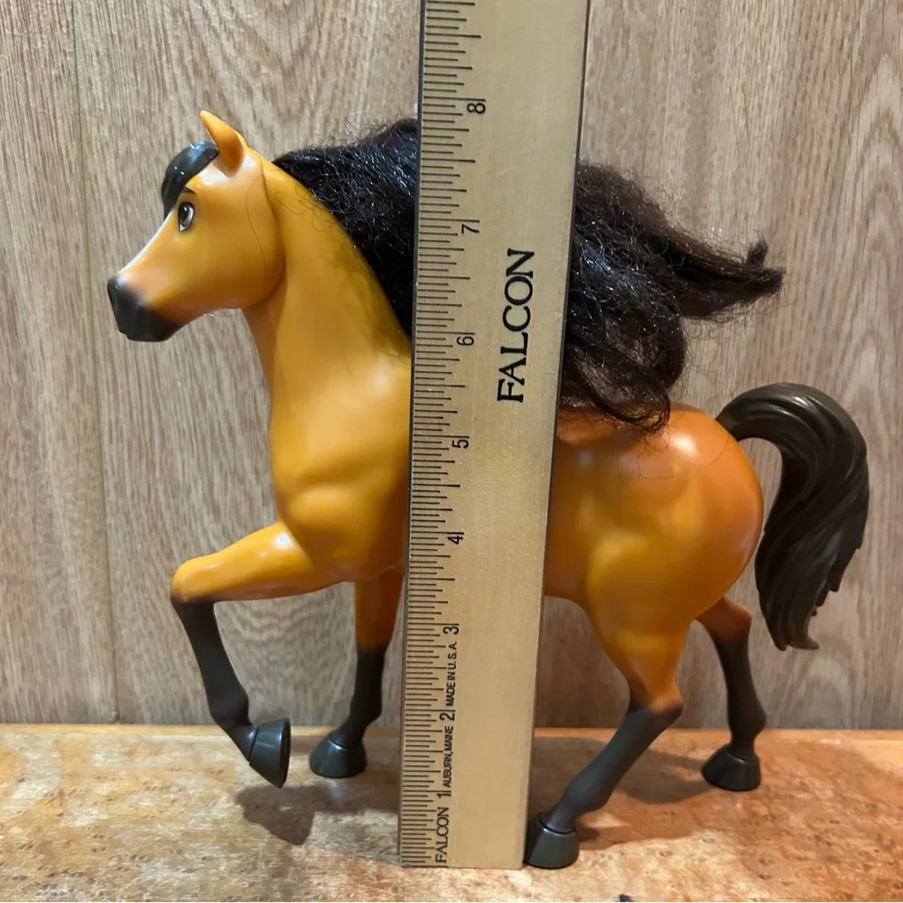 Mattel Spirit Untamed Lucky doll and 2 Spirit horse figures Posable